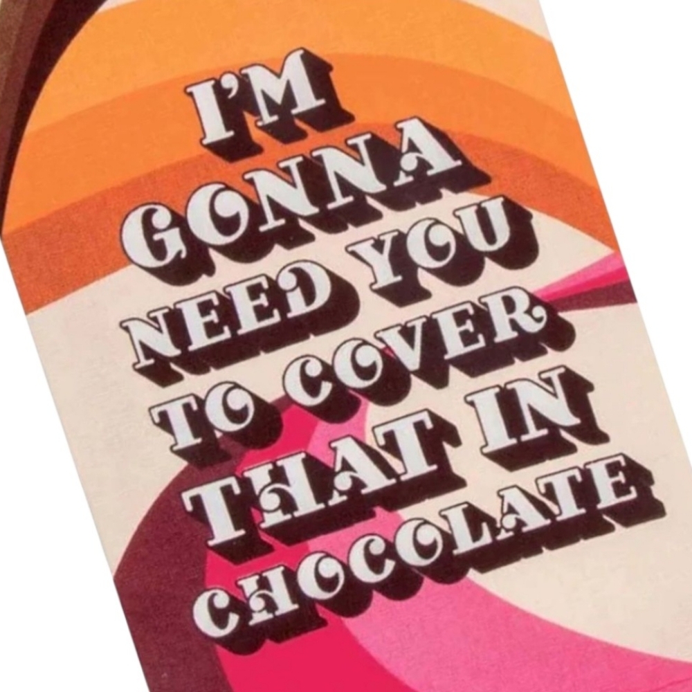 🍫 Novelty Kitchen Towel by Blue Q 🍫